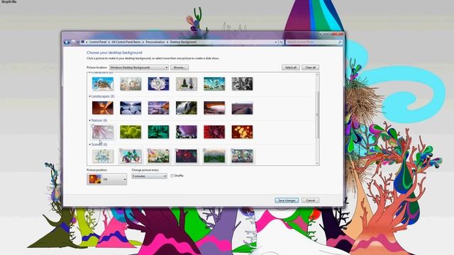 Windows 7 backgrounds preview смотреть онлайн