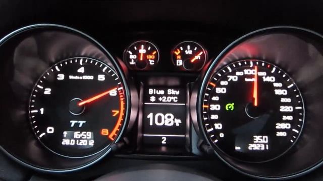 Audi TT Roadster 80-128 km/h im 2.Gang смотреть онлайн