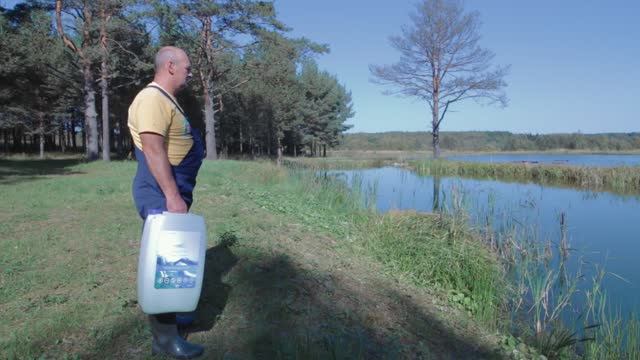 Внёс в пруд хлореллу. Правильно запустил рыбу через соль смотреть онлайн