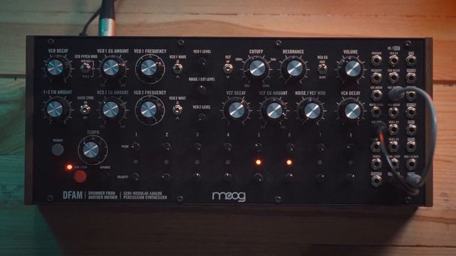 Moog DFAM -  Analogowy Syntezator Perkusyjny // Prezentuje BLKDOT