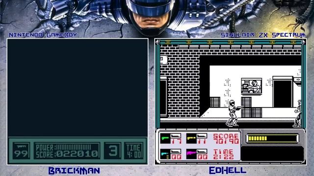 [MPGB4] Brick Man & Edhell - Robocop (GameBoy/ZxSpectrum) смотреть онлайн