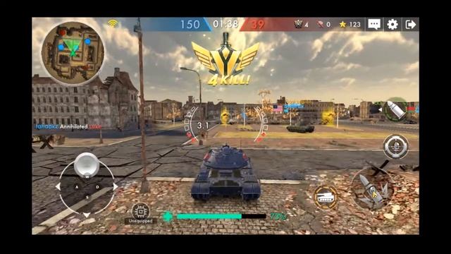 Tank Warfare: PvP Blitz Game Play смотреть онлайн