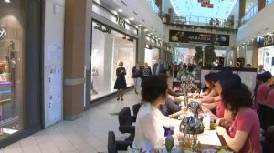 Флешмоб Катюша! А голоса то какие красивые