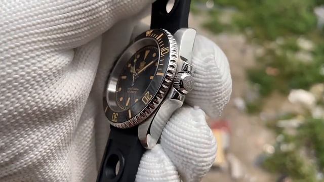 Steeldive SD1954V Retro Sub Marine Dive Watch NH35 automatic, 41 hours of energy storage watchdive смотреть онлайн