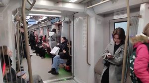 "Эксклюзив". Поезд "Москва 2024" на ЗЛ. От Алма-Атинской до Ховрино.