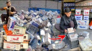 Процесс переработки старой свинцово-кислотной батареи для производства Новой Рабочей батареи