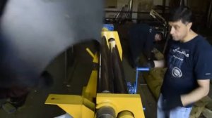 Гибка конуса на вальцах ВМ А