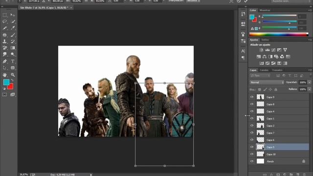 ¡¡MONTAJE DE VIKINGS CON PHOTOSHOP!! смотреть онлайн