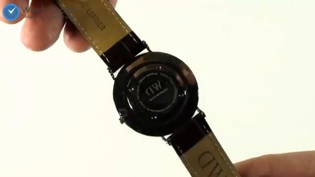 Daniel Wellington Mens York Classic Analog Stainless Watch смотреть онлайн