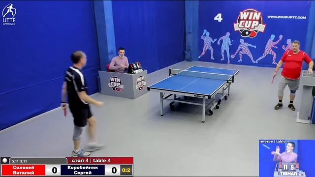 17:30 Соловей Виталий 0-3 Коробейник Сергей стол 4 ЮГ-3 18.12.21 смотреть онлайн