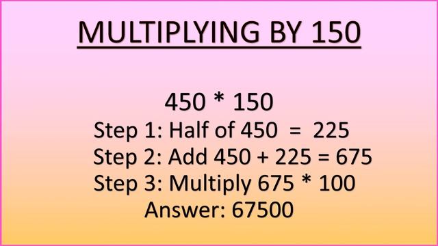 Trick to multiply a number by 15, 150 and 1.5 | Maths shortcut | Fast calculation | Easy topic смотреть онлайн