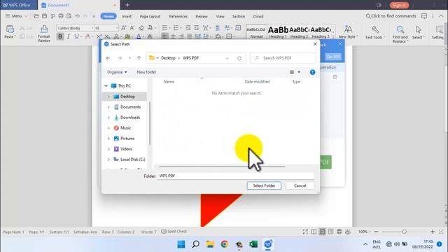 How to create PDF file from WPS office 19 document or word. | Window 11| word to pdf | смотреть онлайн