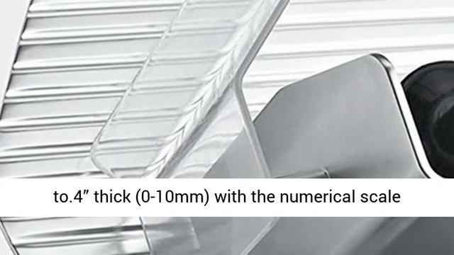 KWS MS-10NT Premium Commercial Electric Meat Slicer 10-Inch with Non-sticky Teflon Blade,Frozen Mea смотреть онлайн