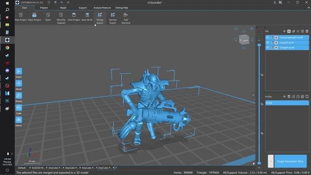 Assembling Models in a Slicer - Chitubox Pro смотреть онлайн