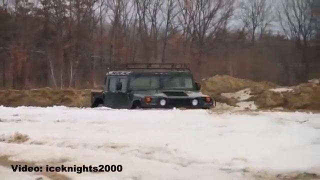 Hummer Jump in ICE | Best Jump in ice | Vehicle Information смотреть онлайн