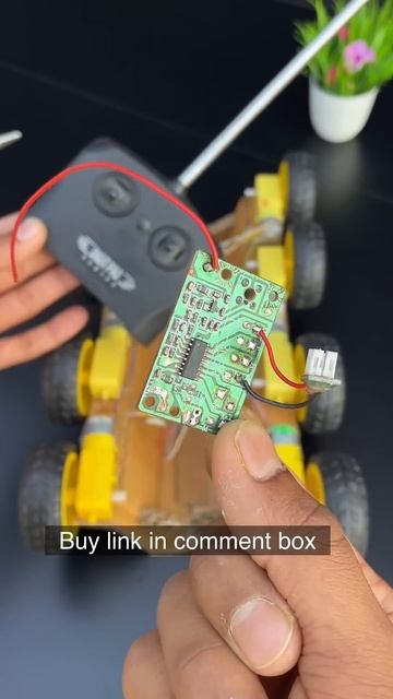 How To Make Remote Control Car ⭐ DC Motor Project #shorts #hackerjp смотреть онлайн