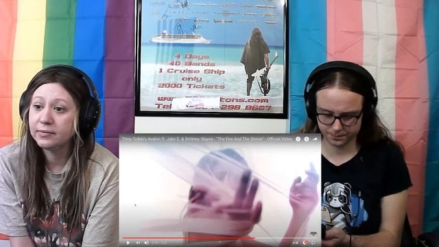 Timo Tolkki's Avalon- "The Fire And The Sinner" (ft. Jake E. & Brittney Slayes) Reaction смотреть онлайн