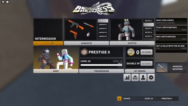 Rob plays BAD BUSINESS in ROBLOX смотреть онлайн