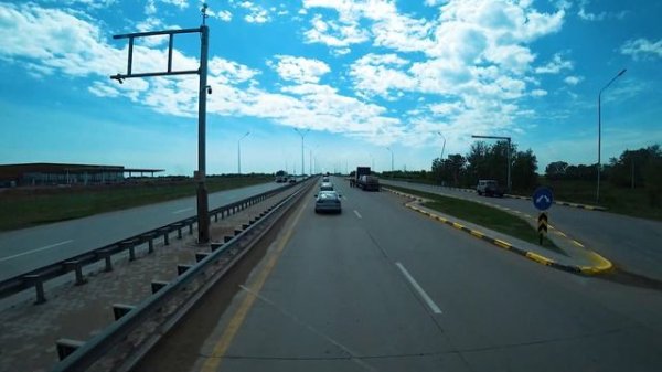 Рейс Казахстан - Россия. Дорога через Урал. Дальнобойные будни