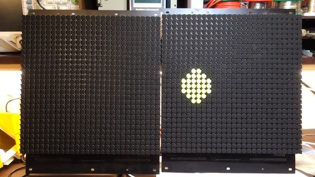 BROSE Flip-Dot 56 x 28, 10 mm Dots, wwFlip-Arduino смотреть онлайн
