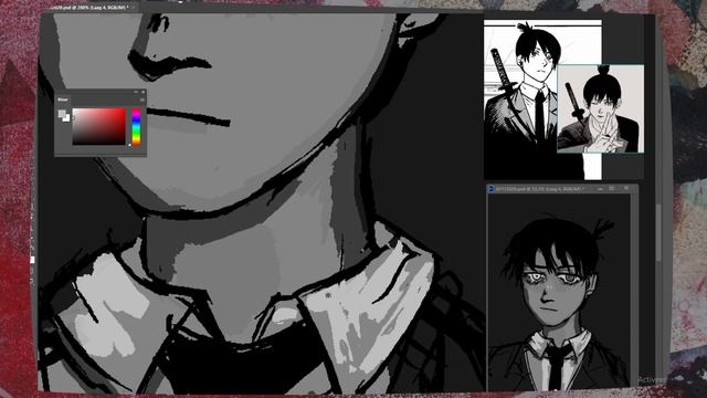 AKI [Chainsaw Man] ◆ Speedpaint & Rambles ❥ About my (art) goals in 2023 смотреть онлайн