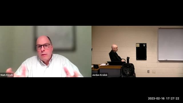 Mark Kirsch (Partner, Lathrop GPM) provides franchising insights to Jordan Krolick (Professor, KSU) смотреть онлайн