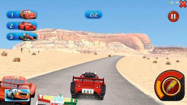 Тачки: Скорость Молнии. Тренировка с Молнией Маккуином. смотреть онлайн