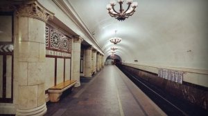 Станции с информатором Кольцевой линии московского метро