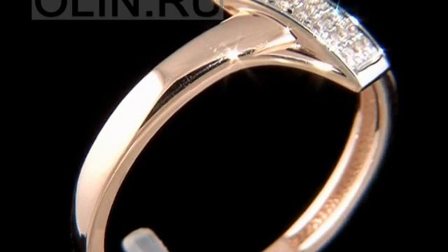 Колечко золотое с бриллиантами смотреть онлайн