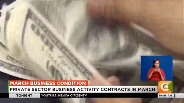 Private sector business activity contracts in March смотреть онлайн