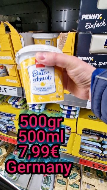 Топленое Сливочное Масло в Германии #butterschmalz #гхи смотреть онлайн