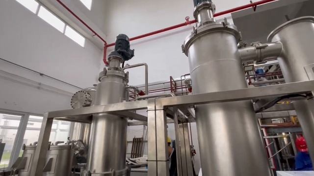 Industrial Scale Stainless Steel Molecular Distillation Equiment Kit смотреть онлайн