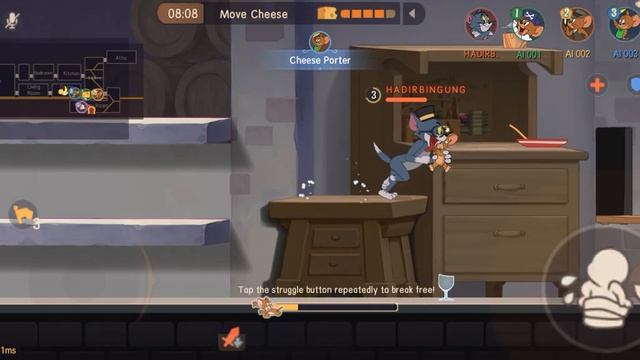 Tom and Jerry Chase: Tapi bermain @HadirBingung ❤️❤️🙂 смотреть онлайн