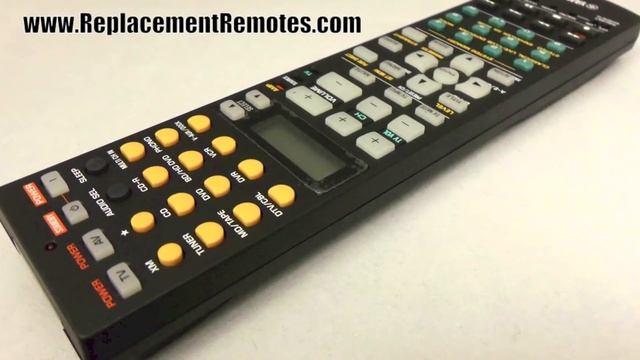 YAMAHA RAV367 Remote Control PN: WK480500 www.ReplacementRemotes.com смотреть онлайн