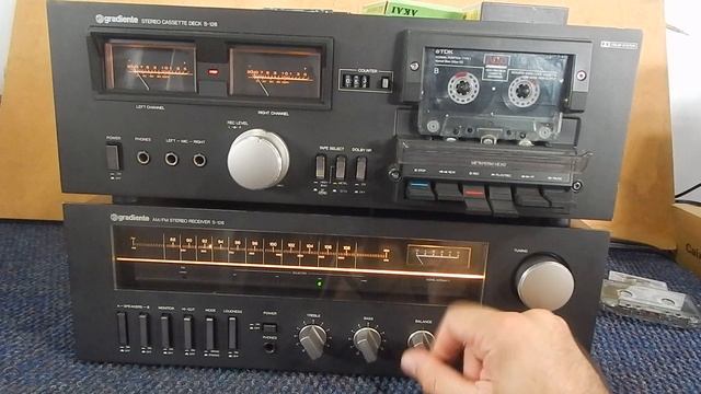 Gradiente System s-126 receiver+tape [demonstração] смотреть онлайн