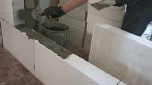 Межкомнатная перегородка из газобетона. Перегородка из газобетона самостоятельно, своими руками.