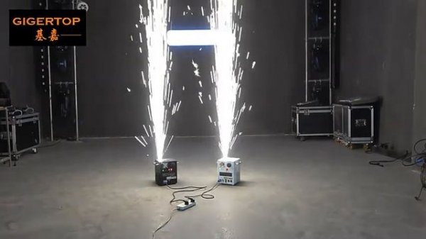 650W Cold Spark Firework Machine DMX Remote Control