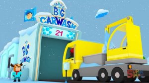 Замёрзший кран Колетты | Автомойка Карла | мультики для детей