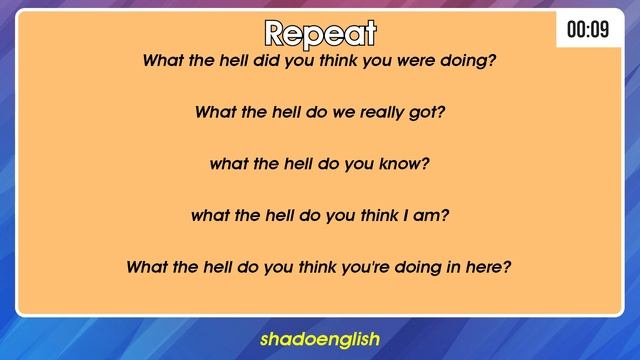 Shadowing English Speaking Practice - 2 смотреть онлайн