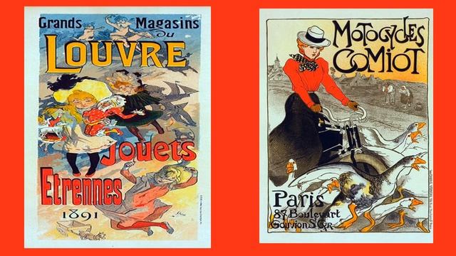 Paris France 19th & 20th Century Commercial Art Poster Slideshow