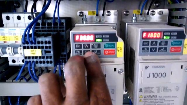 YASKAWA J1000 VFD | FREQUENCY CHANGE | J1000 VFD How to change frequency |parameters |wp kitchentec смотреть онлайн