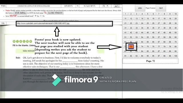 Steps to update your students book[for cubictalk teachers] смотреть онлайн