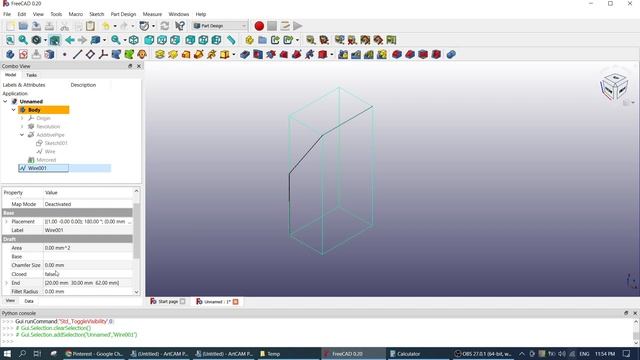 How To Build Pipe With FreeCAD