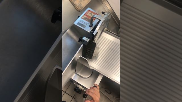Sharpening A Bizerba Slicer