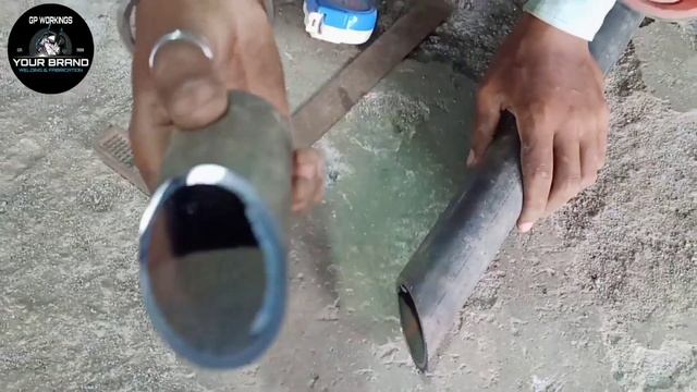 आसान नई चाल l How To Pipe Cutting 45 Degree l Easy New Trick l Iron Pipe Cutting off Machine смотреть онлайн