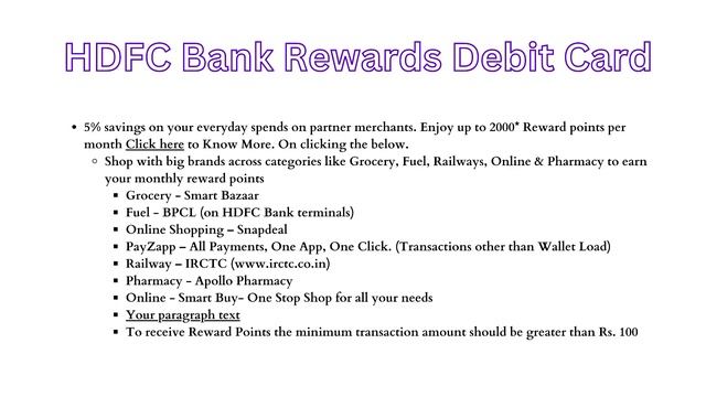 Top 4 HDFC Bank Debit Cards For Cashback - Best HDFC Bank Debit Card смотреть онлайн