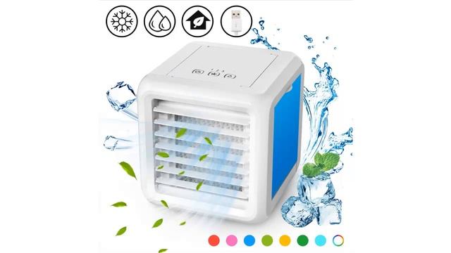 Baban 3 in1 Mini Luftkühler, Air Cooler, Mobile Klimaanlage Review смотреть онлайн