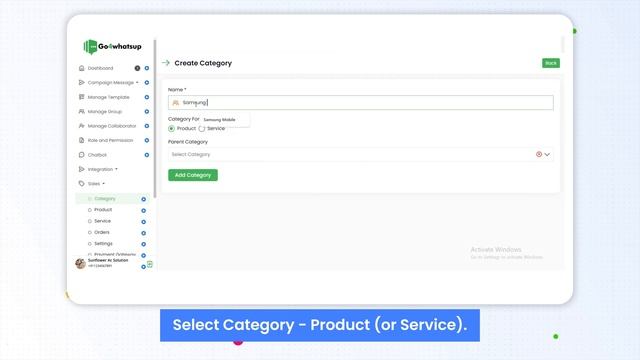 How to create Category In Go4whatsup, Best WhatsApp Business API Solution provider смотреть онлайн