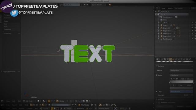 [FREE DOWNLOAD] GREEN Sync Blender Intro Template #665 + Tutorial смотреть онлайн