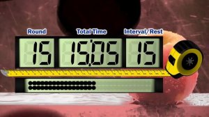BCG 30 Minutes Stopwatch (40 Rounds Interval Timer 60-20 Rest 10) Remix Wheel of Fortune 2000 BGM